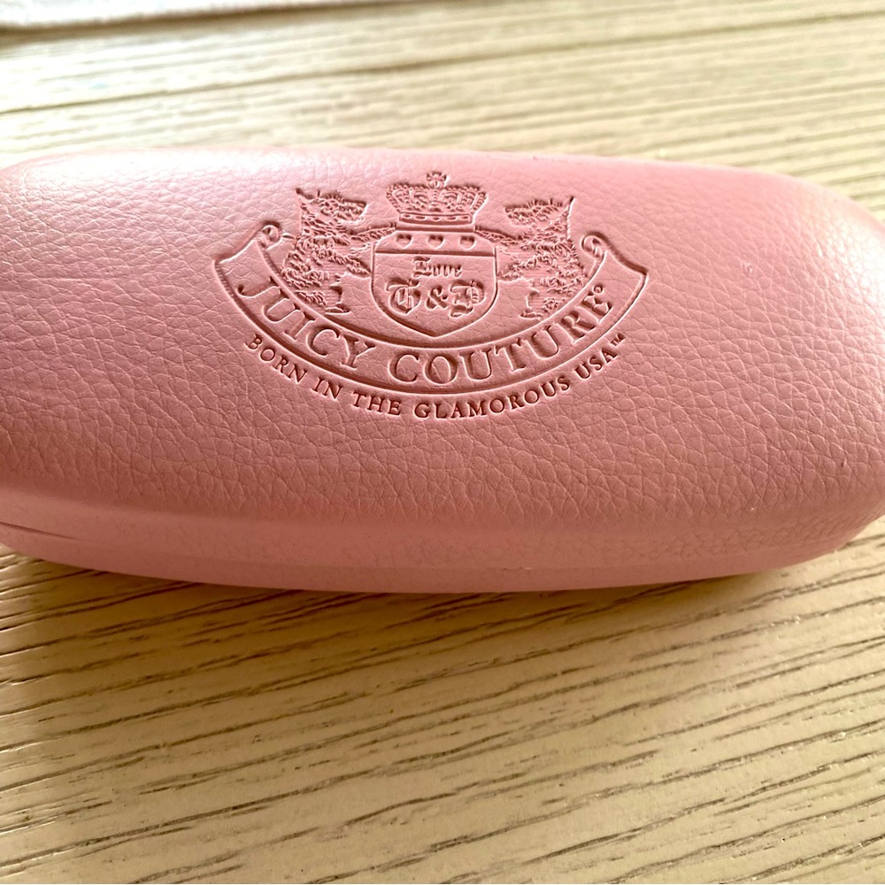 Juicy couture glass case pink